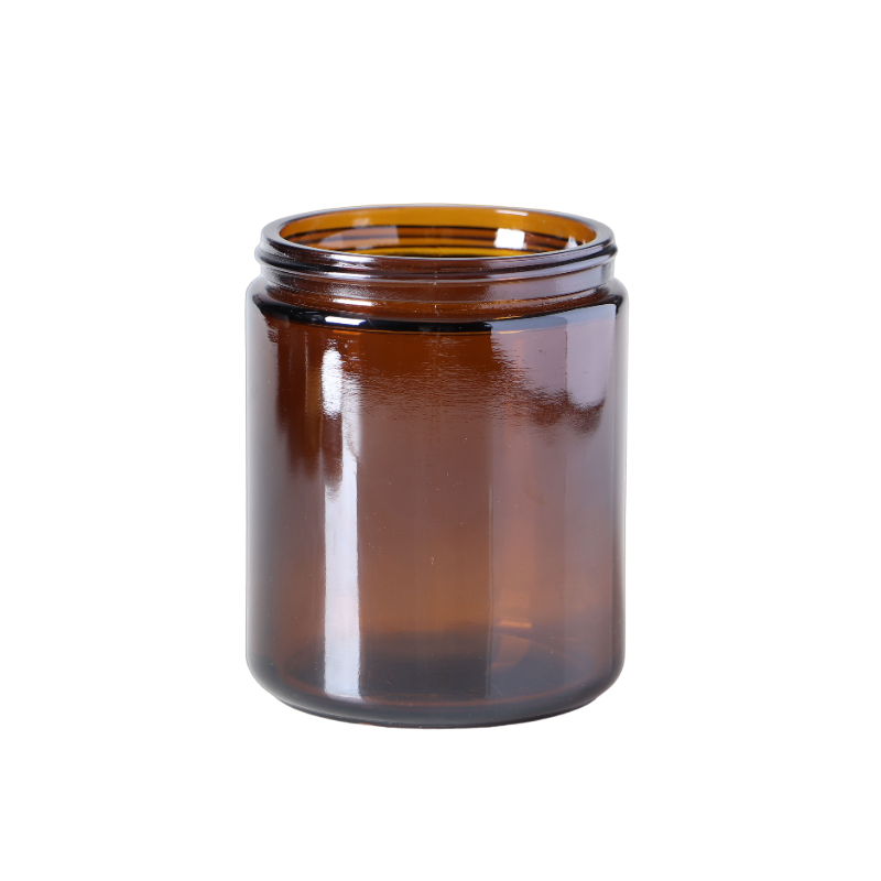 250ml Amber Jar (No Lid) Aussie Candle Supplies