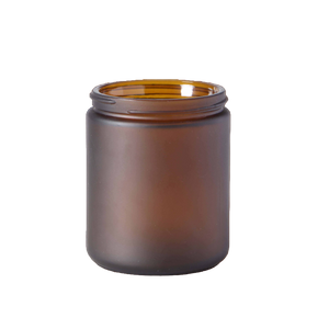 250ml Frosted Amber Jar (no lid)