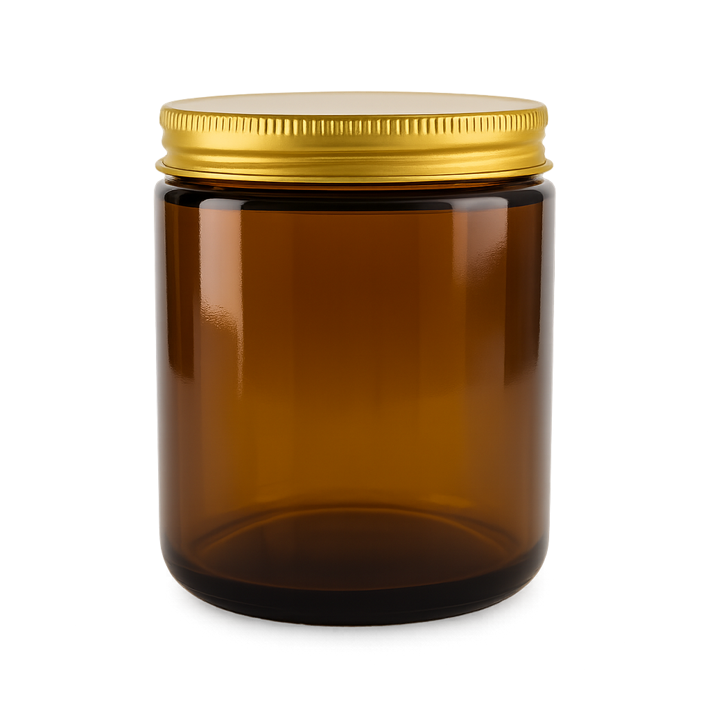 250ml Amber Jar (No Lid)