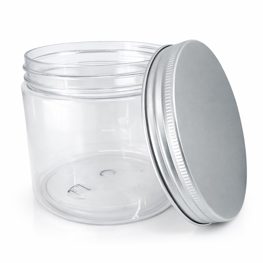 (New) 400ml PET Round Jar