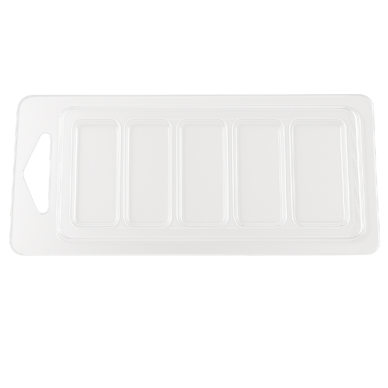 5 Cavity Chocolate Snap Clamshell