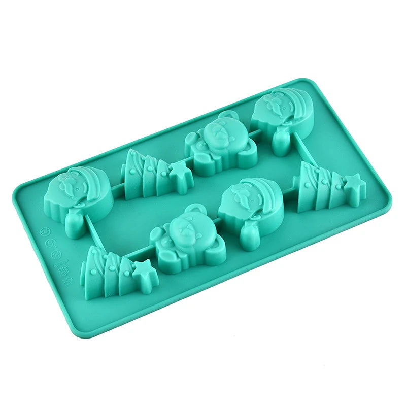 8 Cavity Assorted Small Christmas Shape