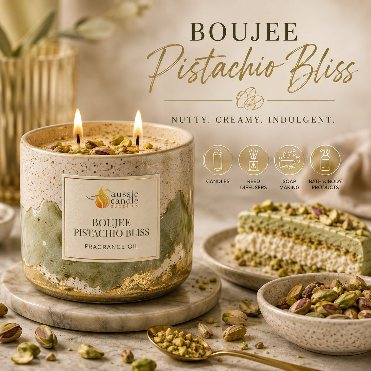 (New) Boujee Pistachio Bliss Fragrance Oil