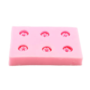 6 Hole Small Flower Mould