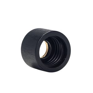 Sleek Black Diffuser Cap Gold Eyelet