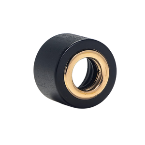 Sleek Black Diffuser Cap Gold Eyelet