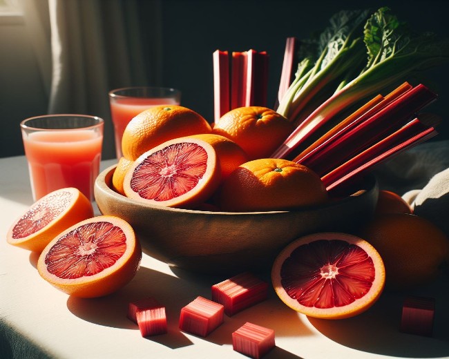 Blood Orange & Rhubarb Fragrance Oil