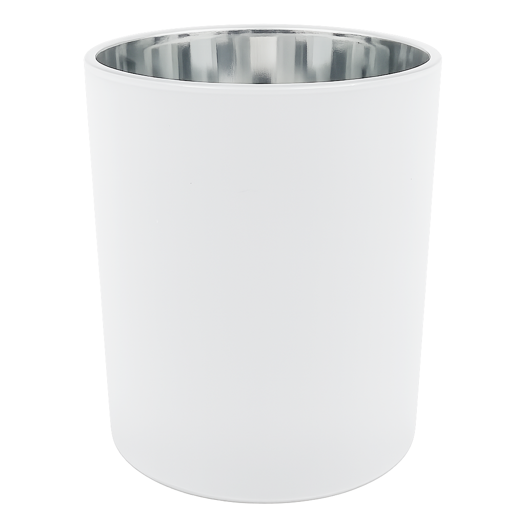 Cambridge Matt White/Silver Tumbler