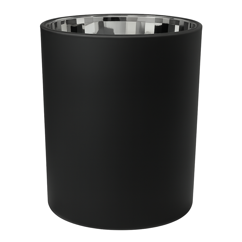 Cambridge Matt Black/Silver Tumbler