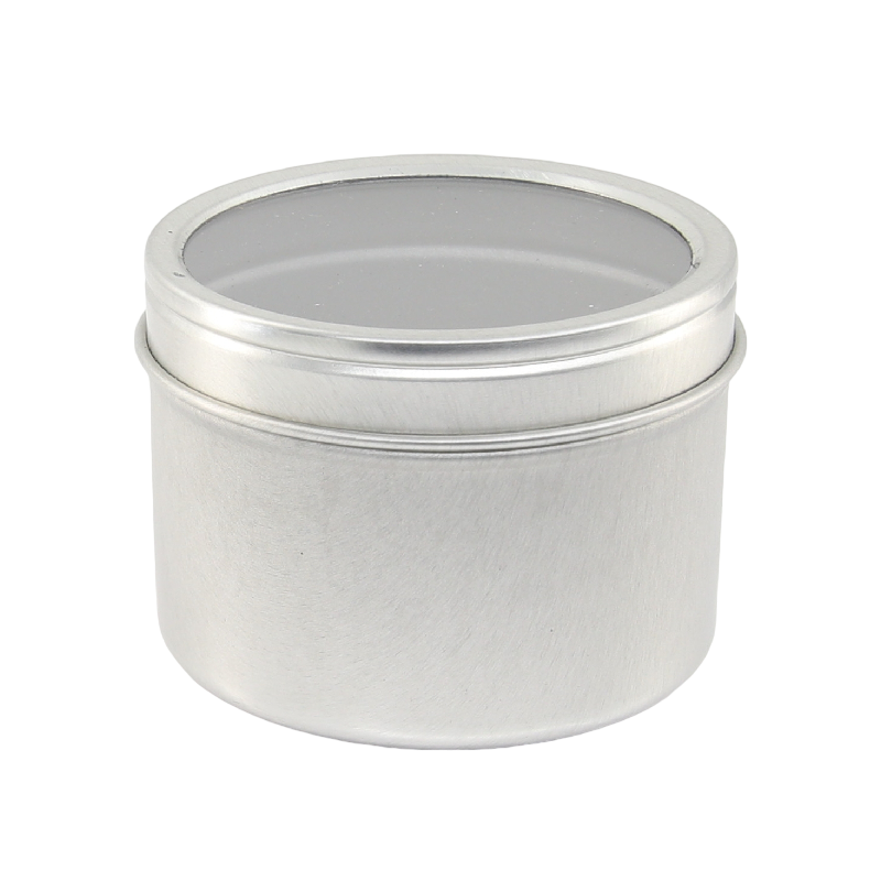 Candle Tin 120gm window lid