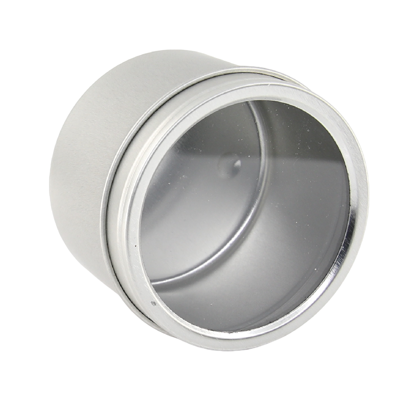 Candle Tin 120gm window lid