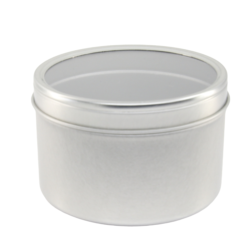 Candle Tin 225gm window lid