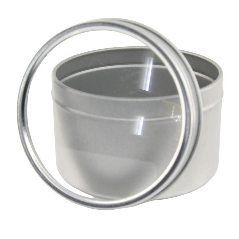 Candle Tin 225gm window lid
