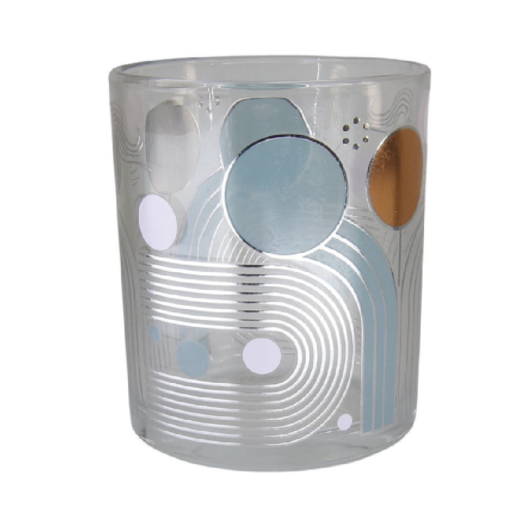 (New) Cambridge Deco Celestial Frost Tumbler