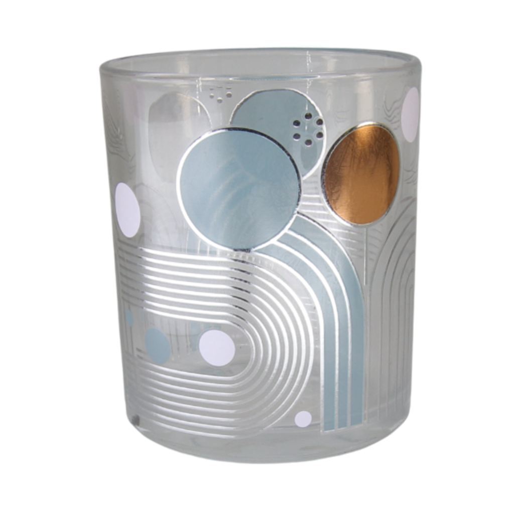 (New) Cambridge Deco Celestial Frost Tumbler