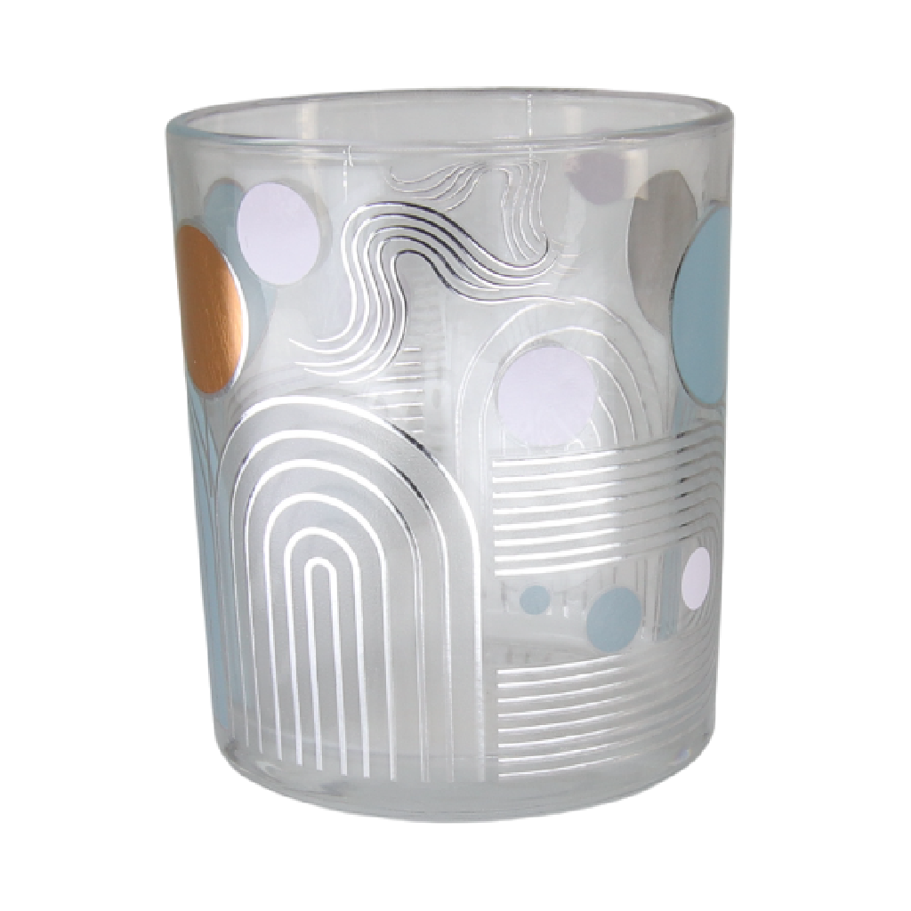 (New) Cambridge Deco Celestial Frost Tumbler