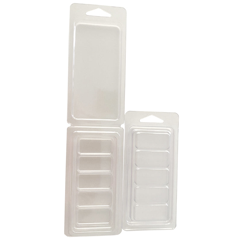 5 Cavity Chocolate Snap Clamshell