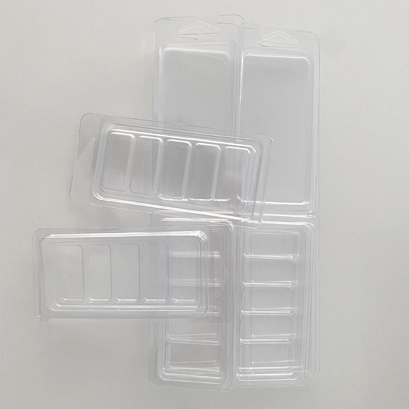 5 Cavity Chocolate Snap Clamshell