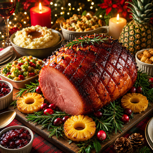Christmas Smoked Ham