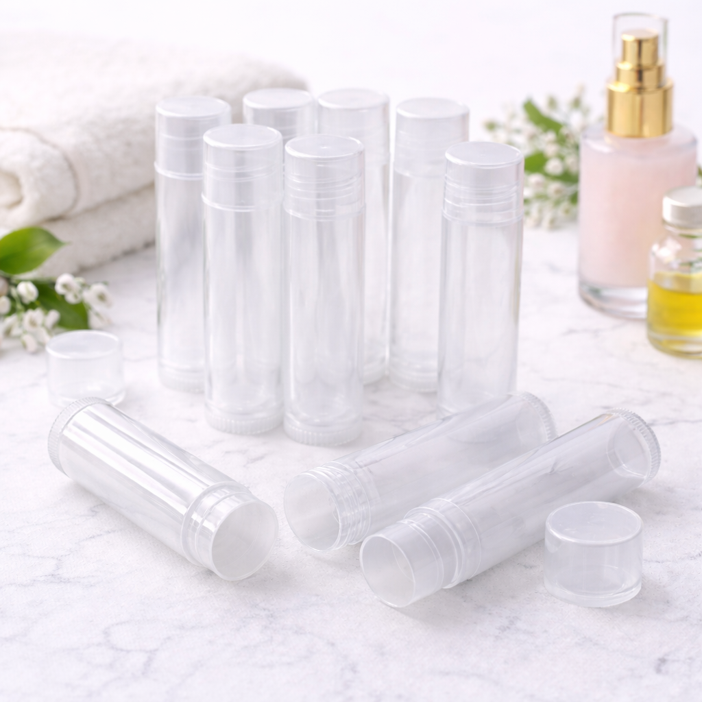 Clear Lip Balm Tube