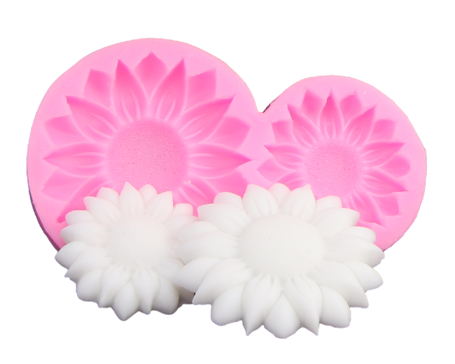 Sunflower Double Silicone Mould