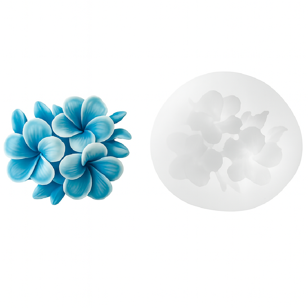 (New) Frangipani Silicone Mould