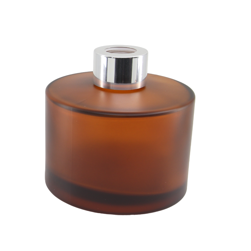 Hamptons Frosted Amber Diffuser Bottle