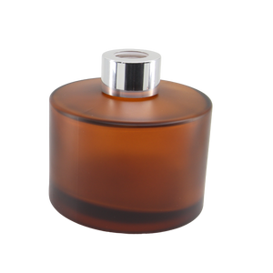 Hamptons Large Frosted Amber Diffuser Bottle