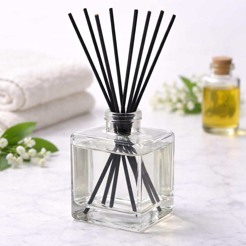Large Reed Diffuser Glass - Aussie Candle Supplies