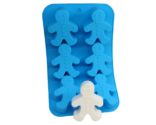 Gingerbread Man Tray Silicone Mould