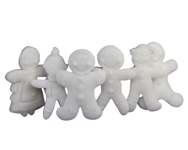 Gingerbread People Silicone Mould