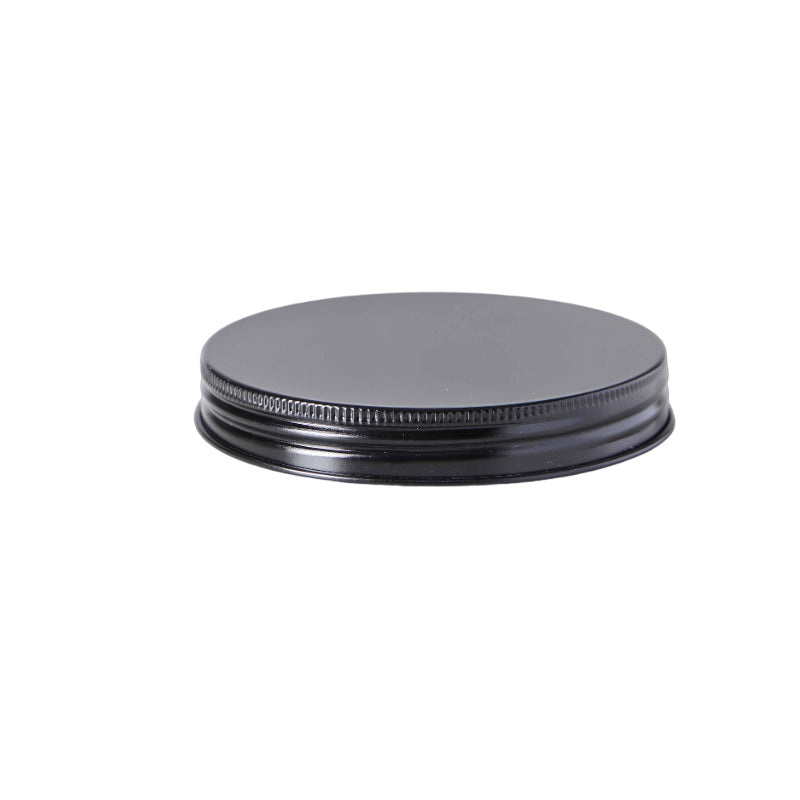 Black Aluminium Lid 400ml Glass Jar