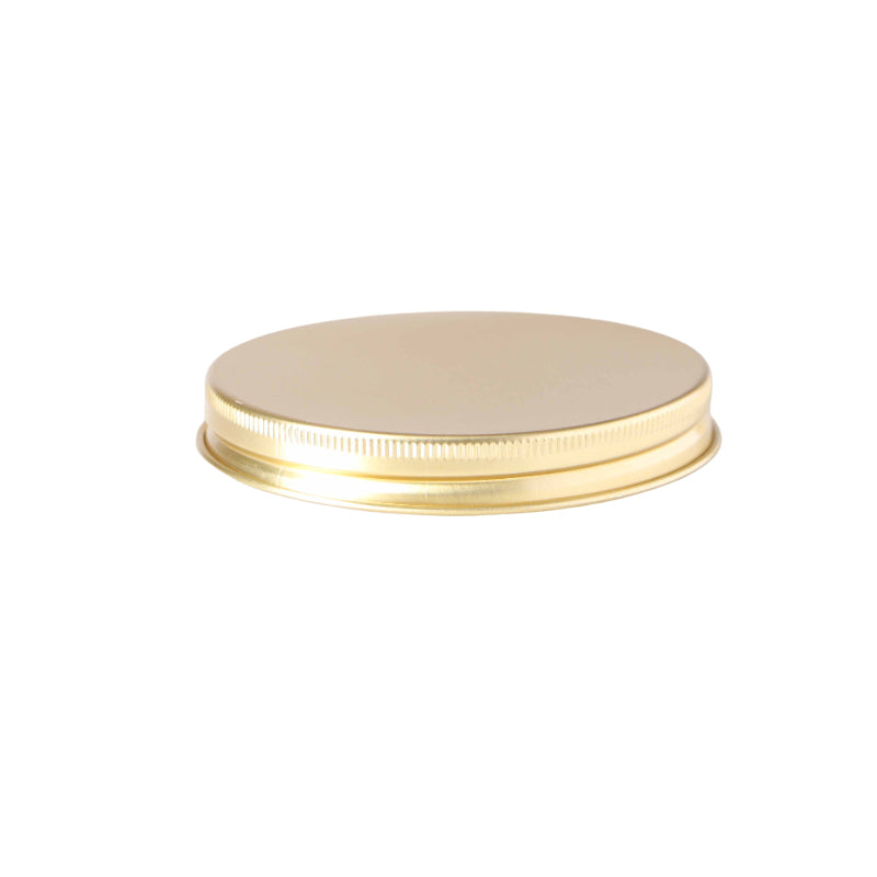 Gold Aluminium Lid 400ml Glass Jar