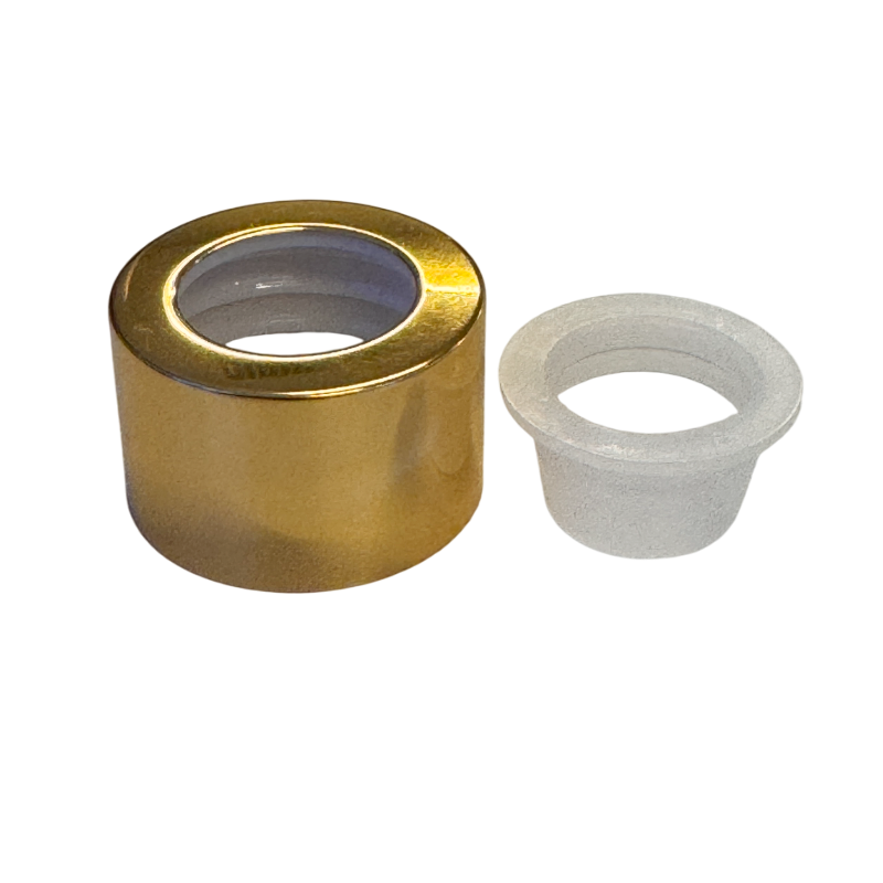 Gold Alumite Cap & Bung
