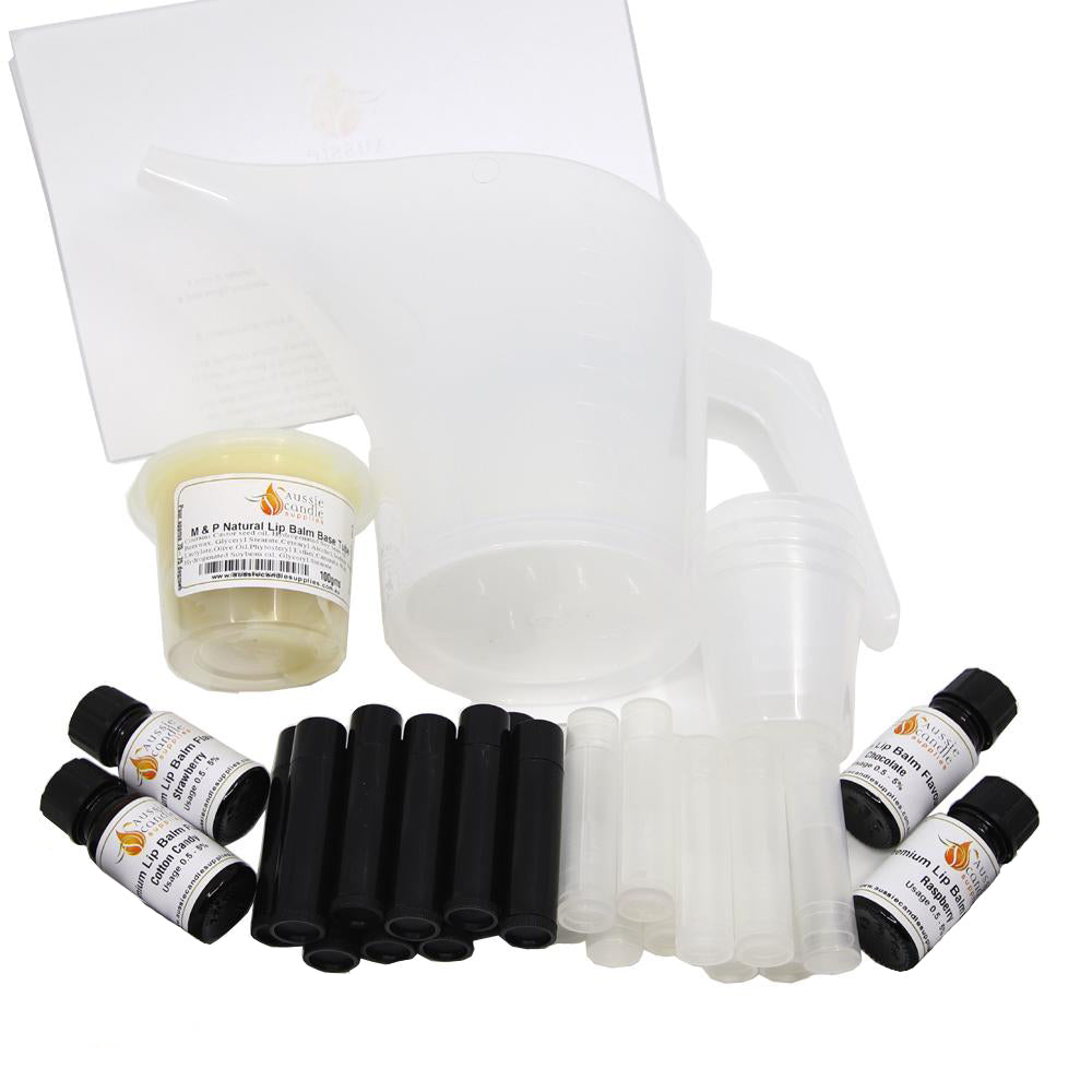Lip Balm Kit (Tube) Aussie Candle Supplies