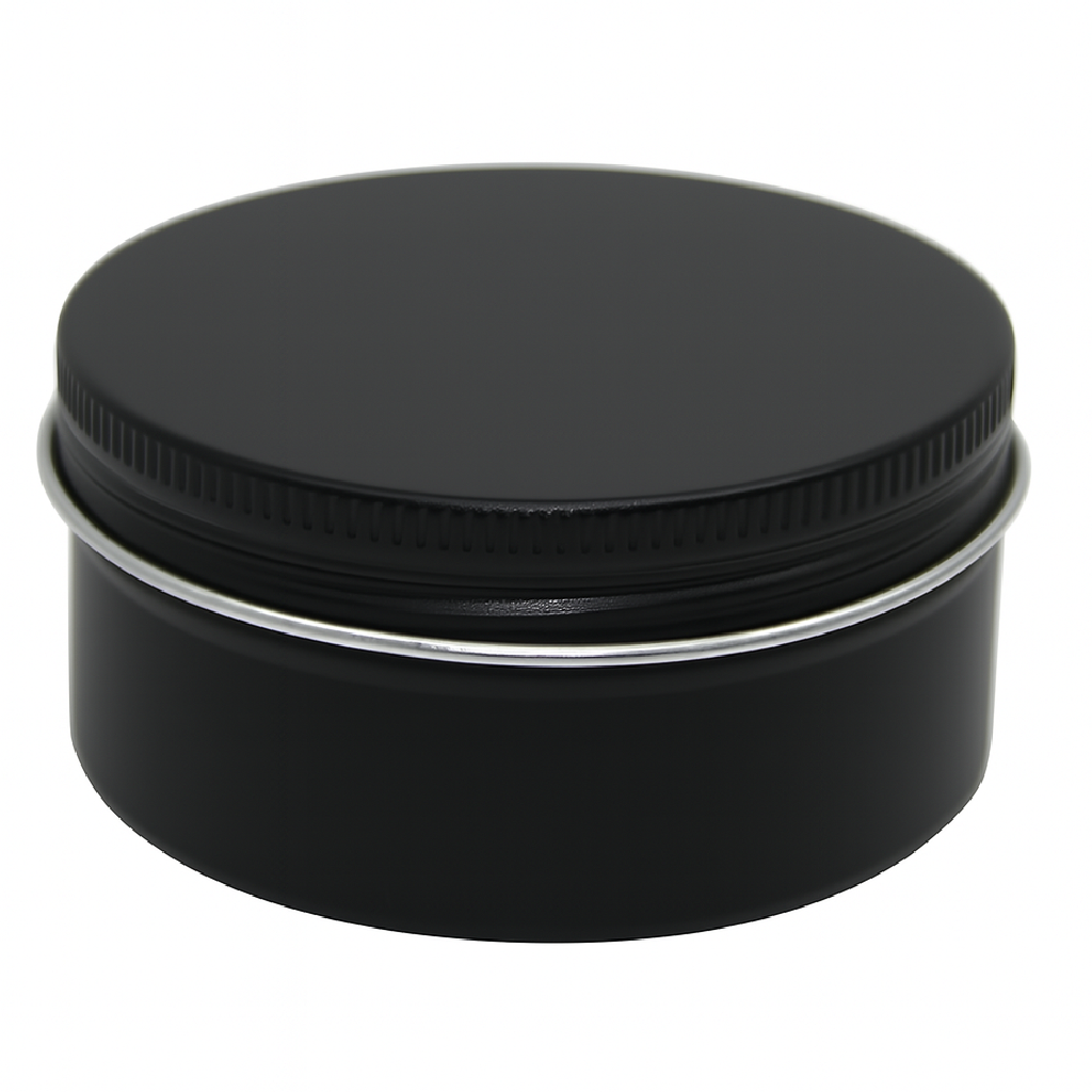 (New) Aluminium Screw Top Matt Black 226gm