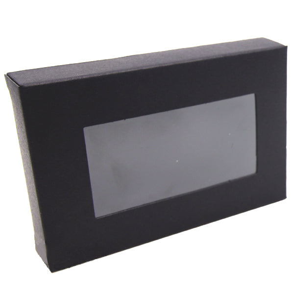 Matt Black Poly Tealight Box