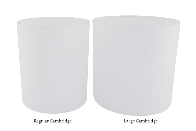 Cambridge Large Matt White Tumbler