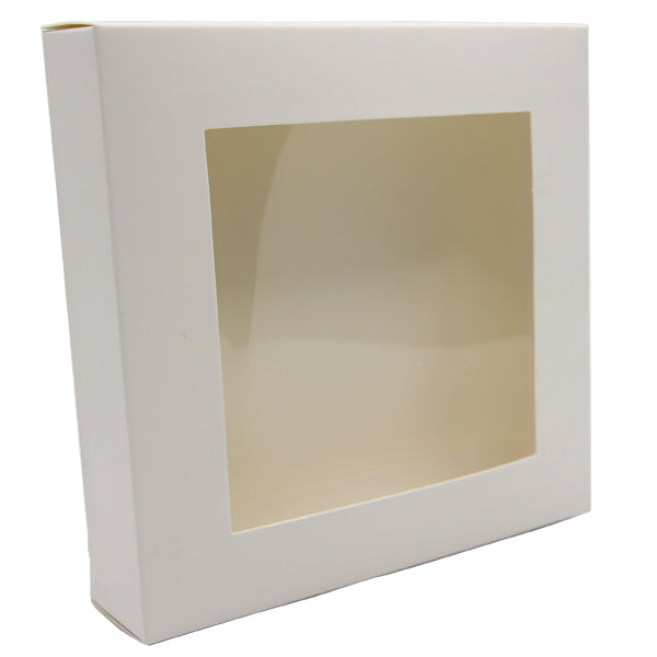 Matt White Maxi Tealight Box