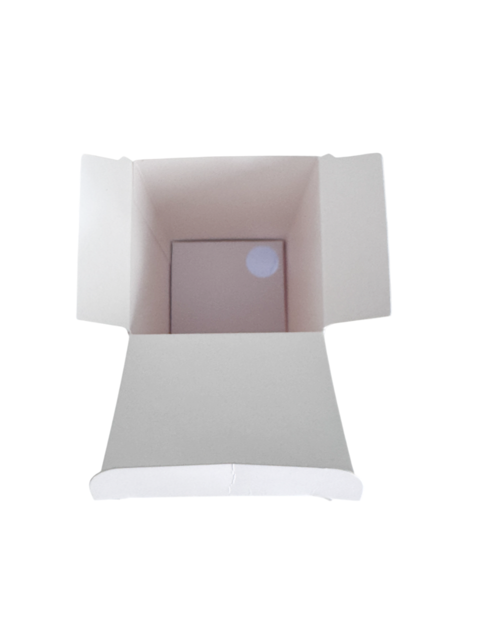 Matt White Reed Jar Box Window - Aussie Candle Supplies