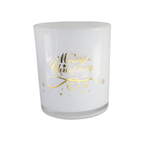 (New) Cambridge Merry Christmas Decal Jar