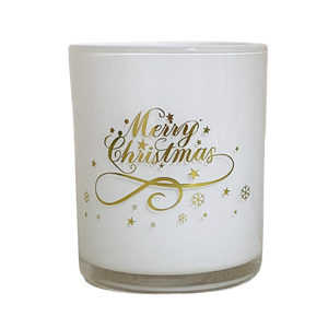 (New) Cambridge Merry Christmas Decal Jar