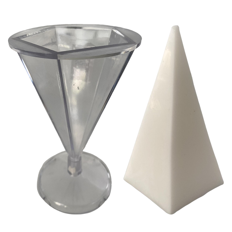 Acrylic Pentagon Cone Mould