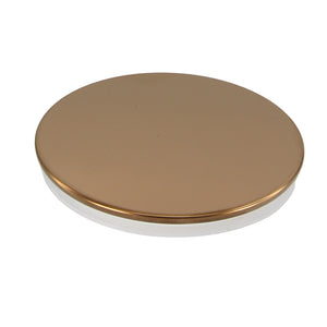 Large Rose Gold Stainless Steel Lid
