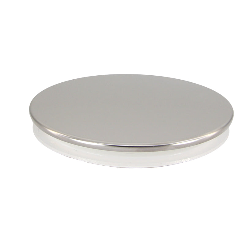 Silver Stainless Steel Lid
