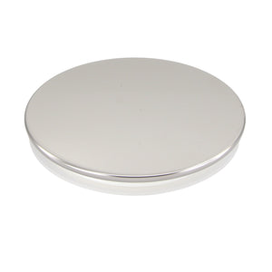 Silver Stainless Steel Lid