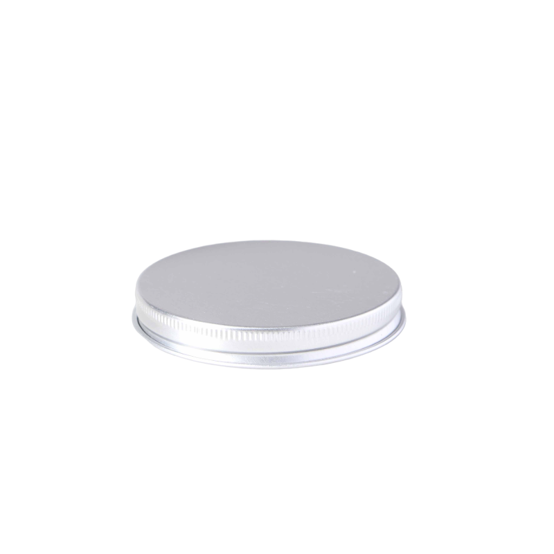 Silver Aluminium Lid 250ml Glass Jar