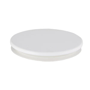 White Stainless Steel Lid