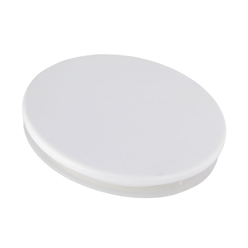White Stainless Steel Lid