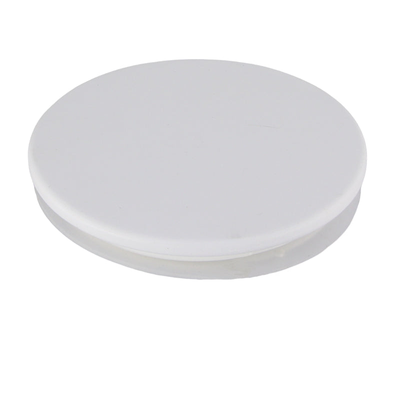 White Stainless Steel Lid